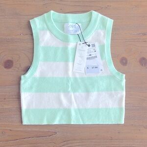Girls Zara knit top size 9-10 brand new